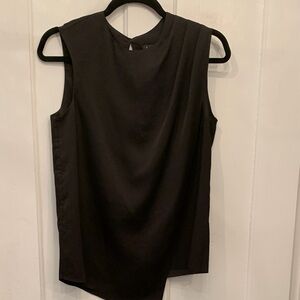 Sleevless Black Blouse. A